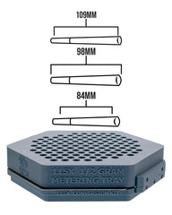 115 Tube Metering Tray .5g
