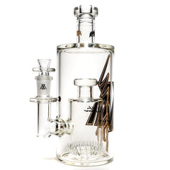 Moltn Glass - Eighty Bottle - Short - Bottle Perc - Gold Signature Label