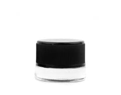 5mL Clear Glass Child Resistant Jar Container