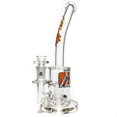 Moltn Glass - Fifty Bubbler - Short - GÿZR Perc - Orange Signature Label