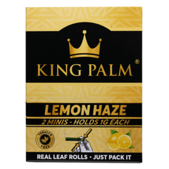 King Palm - Lemon Haze - 2 Minis - 1g - 20pk Display