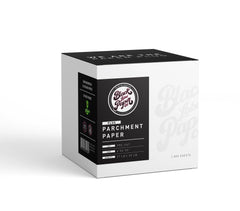 Black Label Parchment Paper Squares, Bleached 4"x4" Silicone PLUS