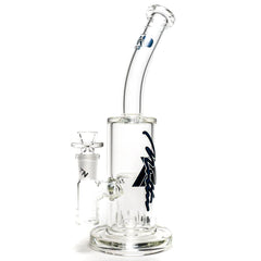 Moltn Glass - Fifty Bubbler - Medium - Can Perc - Midnight Signature Label