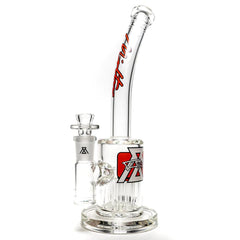 Moltn Glass - Fifty Bubbler - Short - Tree Perc - Red Signature Label