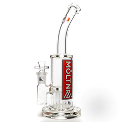 Moltn Glass - Fifty Bubbler - Medium - Tree Perc - Red Box Label