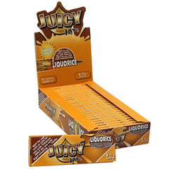 Juicy Jay's 1 1/4" Size Rolling Paper Liquorice Flavor