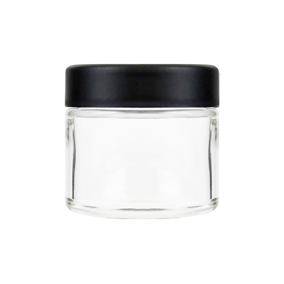 2 Oz Glass Jar Smooth Child Proof Lid (20 pcs)
