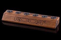 ROOR Large 6-Hole Bowl Holder 14.5mm Dark Wood