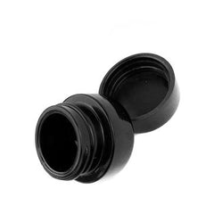 5mL Black UV Glass Child Resistant Jar Container