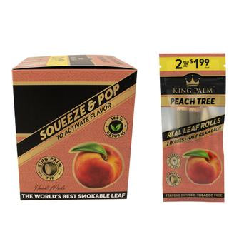 King Palm - Peach Tree - 2 Rollies - .5g - 20pk Display