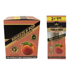 King Palm - Peach Tree - 2 Rollies - .5g - 20pk Display