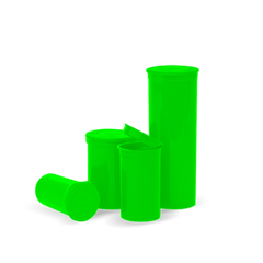 Pop Top 6 Dram Plastic Vials Case of 720