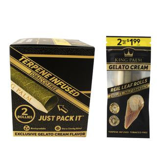 King Palm - Gelato Cream - 2 Rollies - .5g - 20pk Display