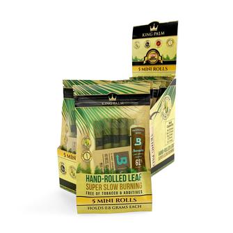 King Palm 5 Mini Rolls 15pk Display