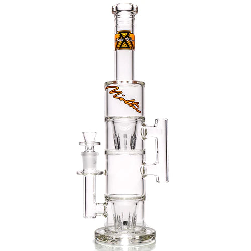 Moltn Glass - Sixty Five - Double GÿZR Perc - Orange Sig.