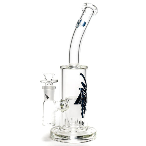 Moltn Glass - Fifty Bubbler - Medium - Can Perc - Midnight Signature Label