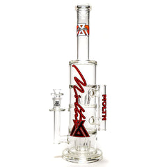Moltn Glass - Eighty - Double GÿZR Perc - Red Signature Label