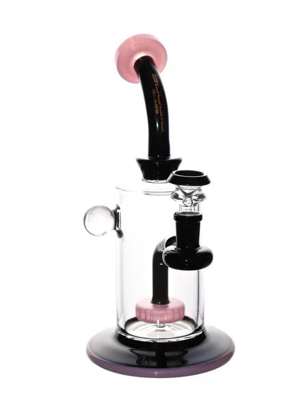 Bougie Glass - Dichro Marble Showerhead Rig (9")