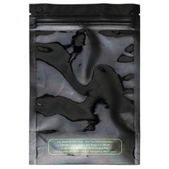 1/8 Ounce Size Mylar Bag with clear front pack of 50